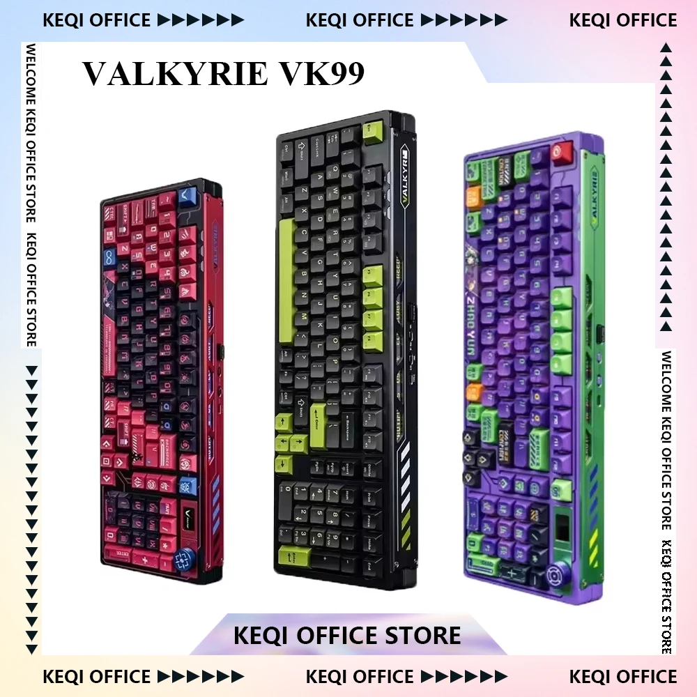 Pc Gaming Fullset - VALKYRIE VK99 Tastiere meccaniche RGB Wireless