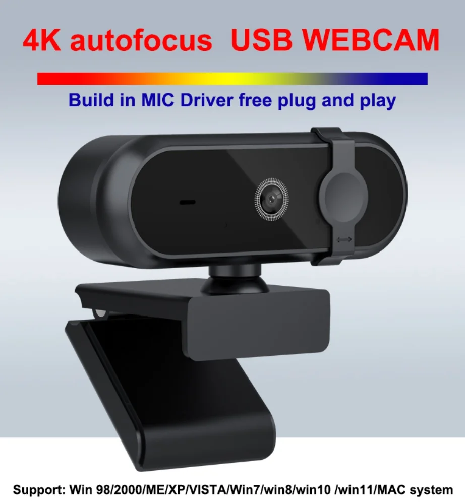 Pc Gaming Fullset - 4K 2K Autofoucs Webcam 30fps Microfono
