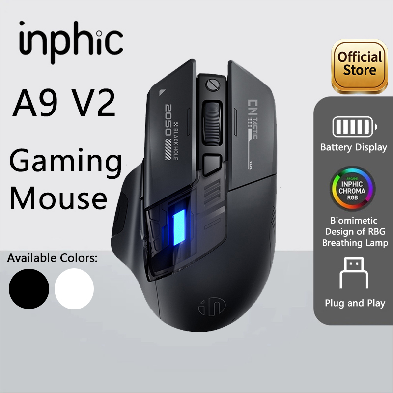 Pc Gaming Gta 6 - Inphic A9 PRO MAX Nuovo Mouse