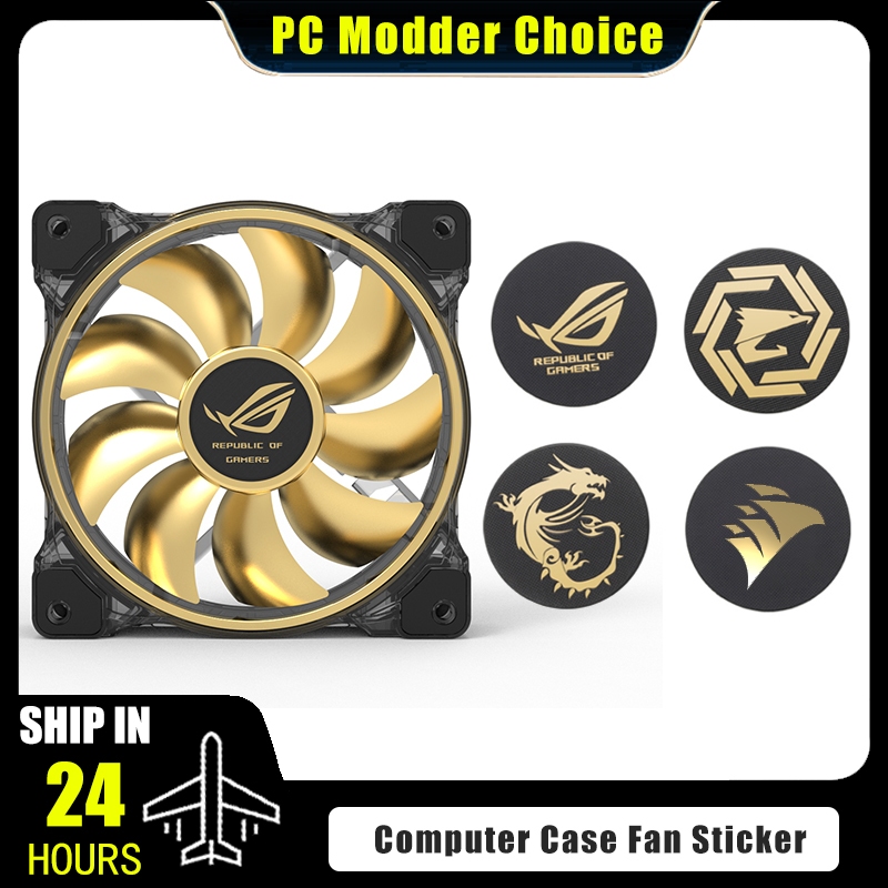 Gaming Pc Equipment - Adesivo logo ventola case computer, etichetta
