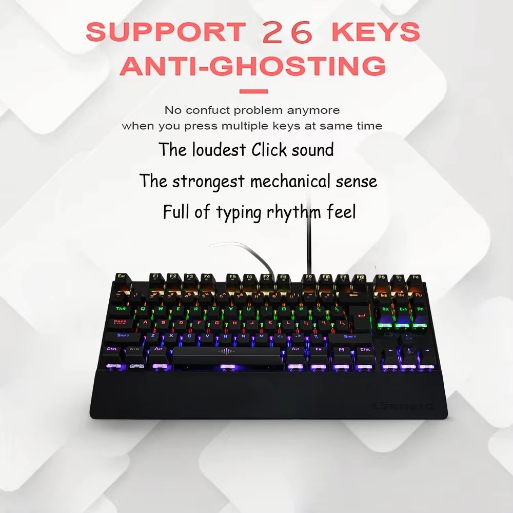 Anti-Ghosting Keyboard - Tastiera meccanica Tastiera da gioco con