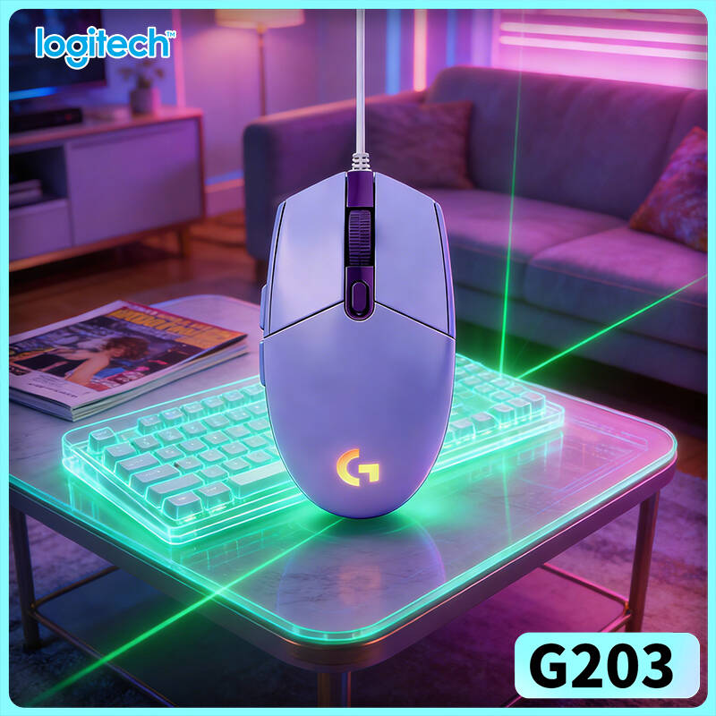 Logitech Mouse G203 - Mouse da Gaming Logitech G203 Prodigy