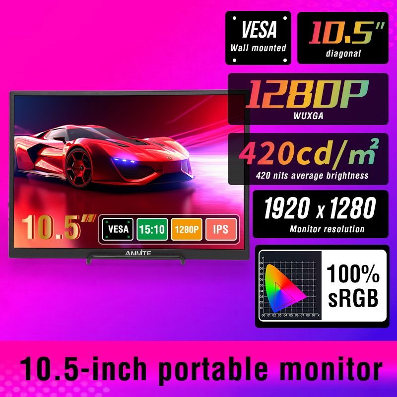 Pc Gaming Gigabyte - Anmite Monitor portatile da 10,5 pollici