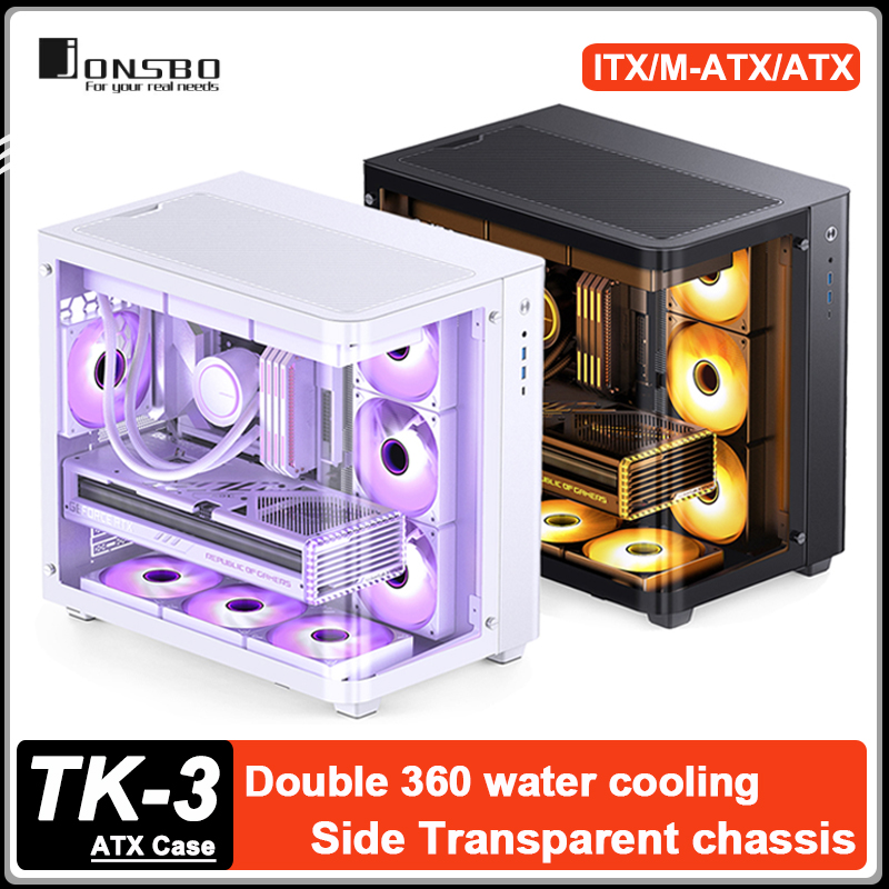 Pc Gaming Jonsbo - JONSBO TK-3 Case PC Desktop con