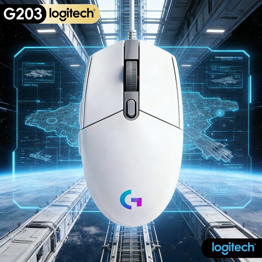 Logitech Mouse G203 - Mouse da Gaming Cablato Logitech G203,