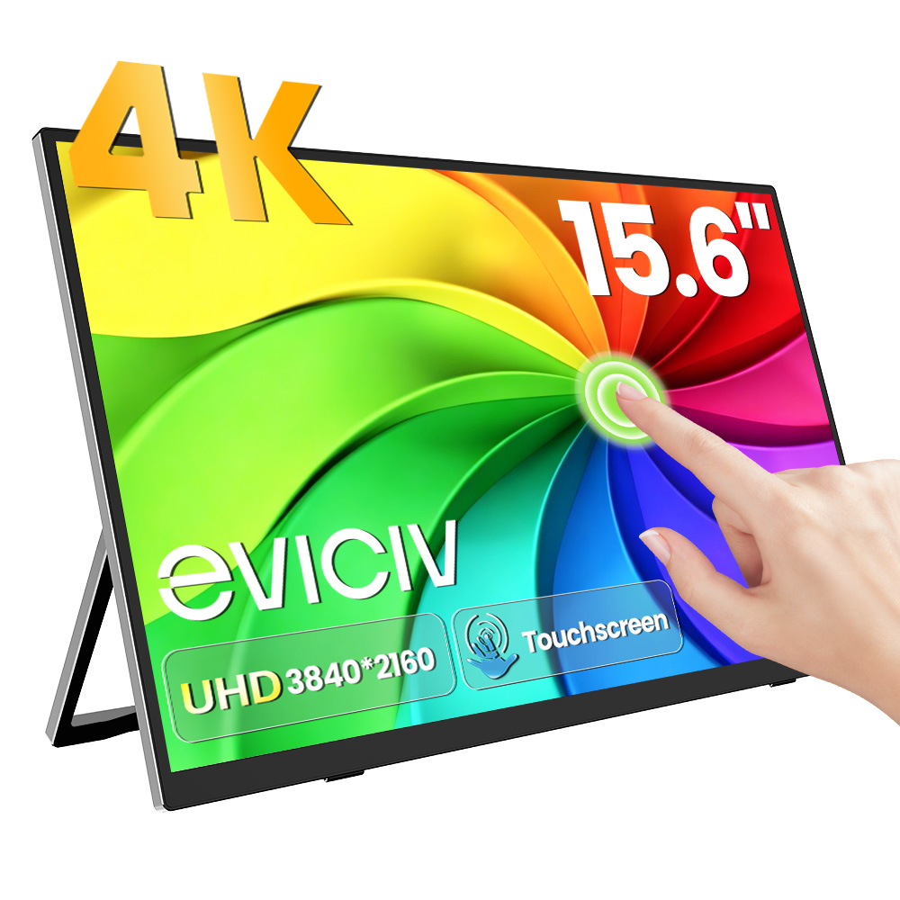 Pc Gaming Gigabyte - Monitor Portatile EVICIV 4K con Touchscreen