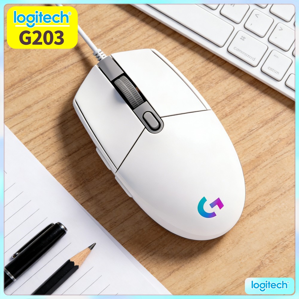 Logitech Mouse G203 - Mouse da Gaming Cablato Logitech G203,