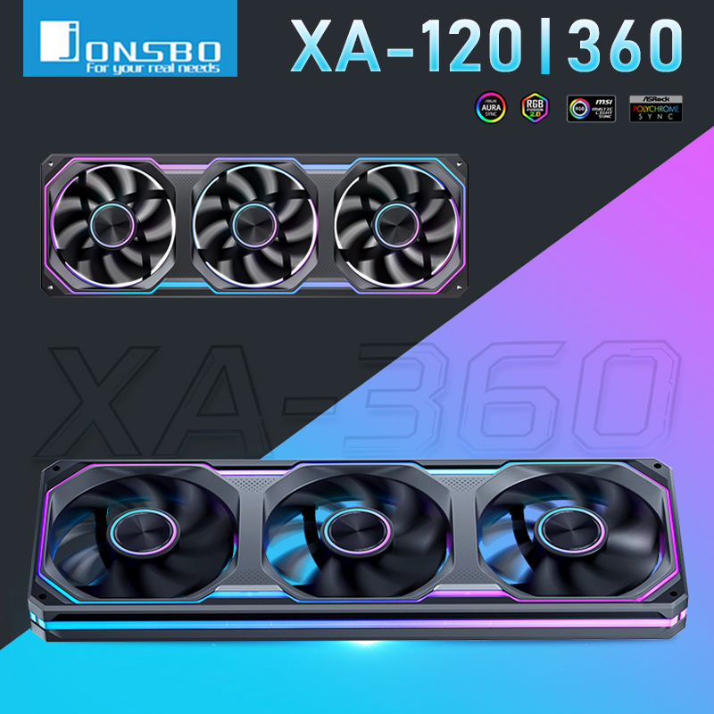 Pc Gaming Jonsbo - Ventola per Case PC Jonsbo XA-120/240/360