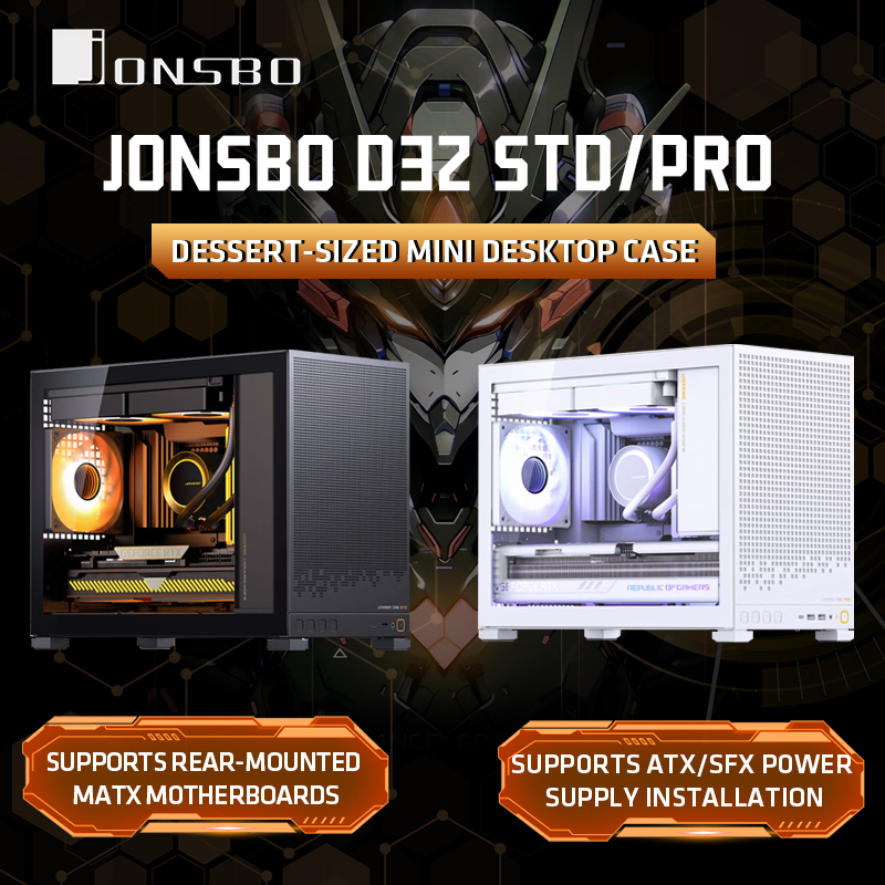 Pc Gaming Jonsbo - JONSBO D32 PRO/STD Case per PC
