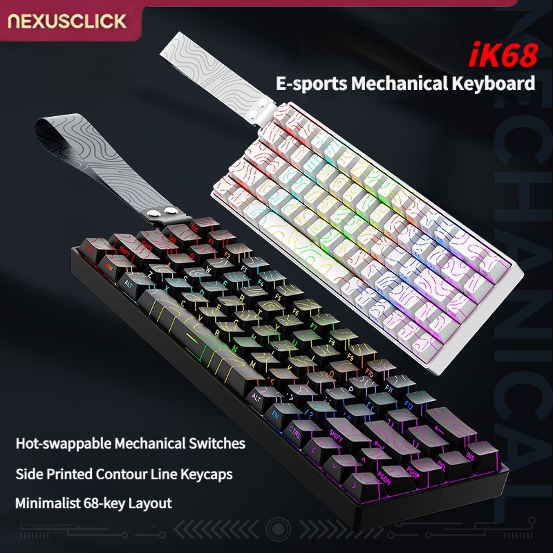 NexusClick iK68 Mini Tastiera  - Anti-Ghosting Keyboard recensione e prezzo