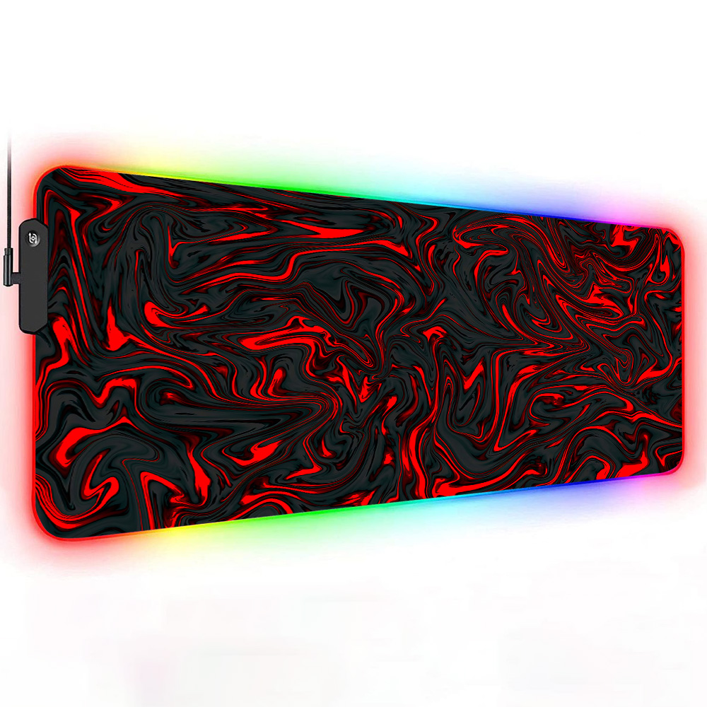 Tappetino per Mouse RGB Rosso  - Pc Gaming Liquid recensione e prezzo