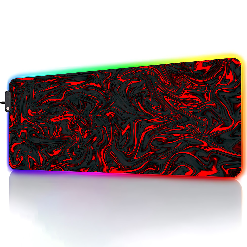 Tappetino per Mouse RGB Rosso  - Pc Gaming Liquid recensione e prezzo