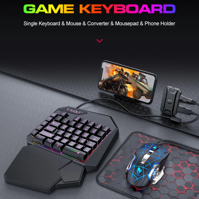 T-WOLF TF900 Set trono tastier - Pc Gaming Kit recensione e prezzo