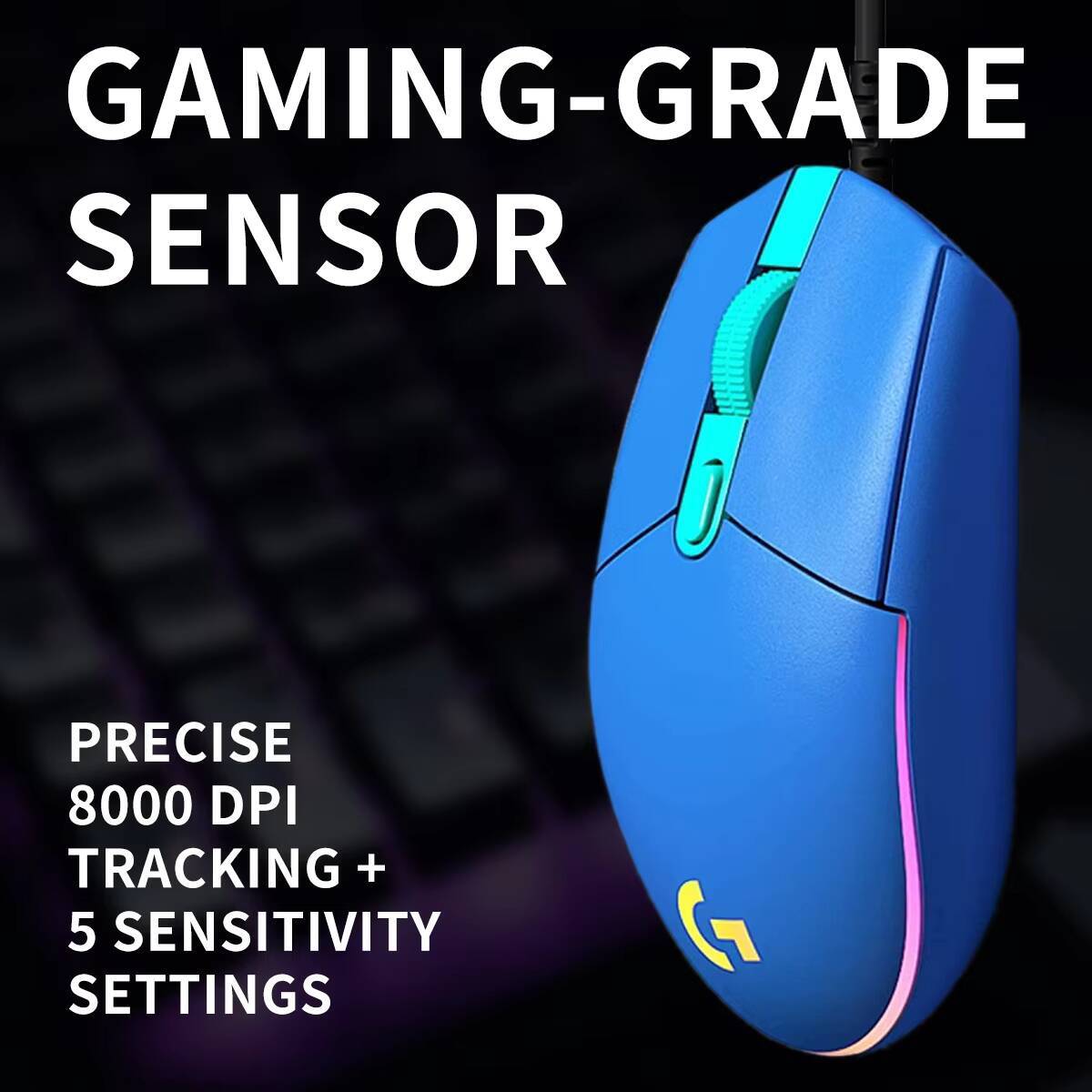 Mouse da Gaming Logitech G203  - Pc Gaming Gta 6 recensione e prezzo