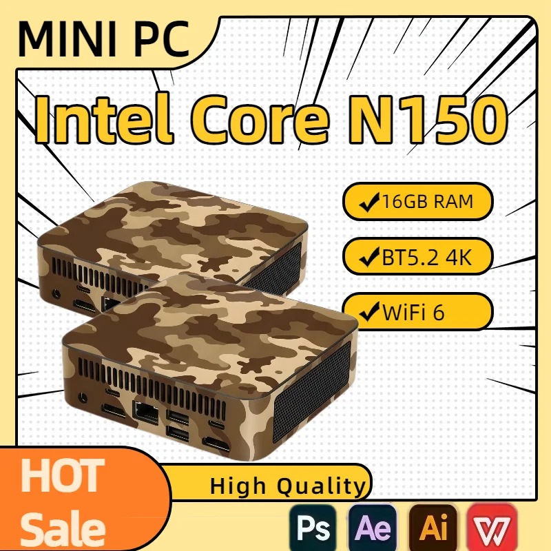 Mini PC Compatto Intel N150, C - Pc Gaming Gta 6 recensione e prezzo