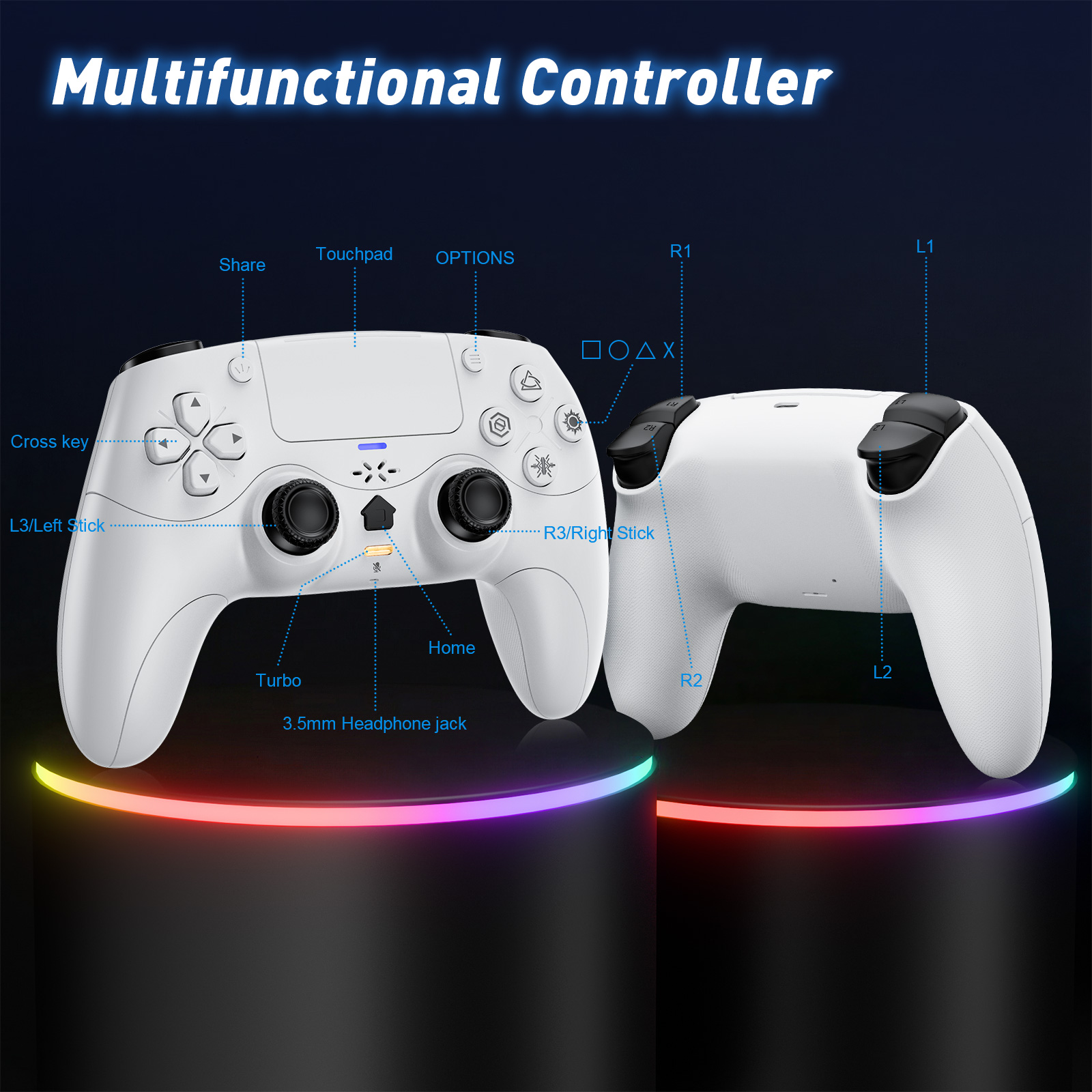 Gamepad wireless per Playstati - Pc Gaming Ps5 recensione e prezzo