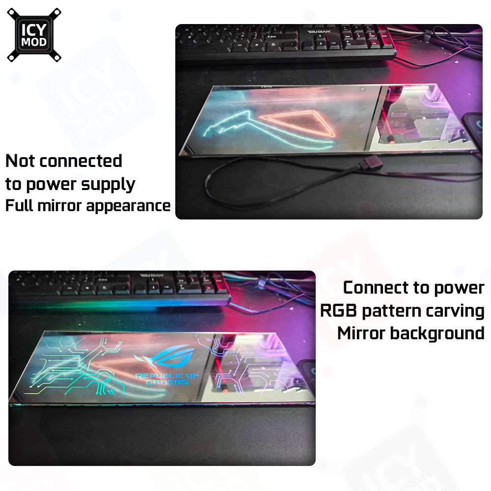 ICY MOD Specchio Pannello di i - Pc Gaming Fullset recensione e prezzo