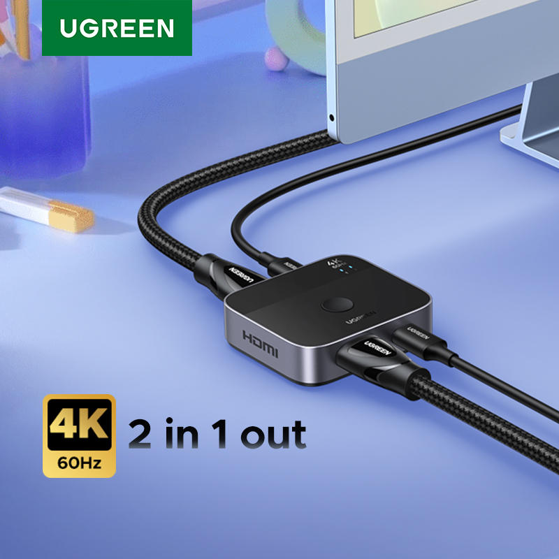 UGREEN HDMI USB C Switch 2 in  - Pc Gaming Gigabyte recensione e prezzo
