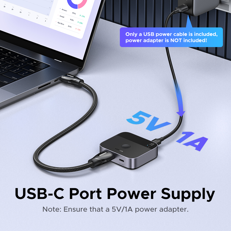 UGREEN HDMI USB C Switch 2 in  - Pc Gaming Gigabyte recensione e prezzo
