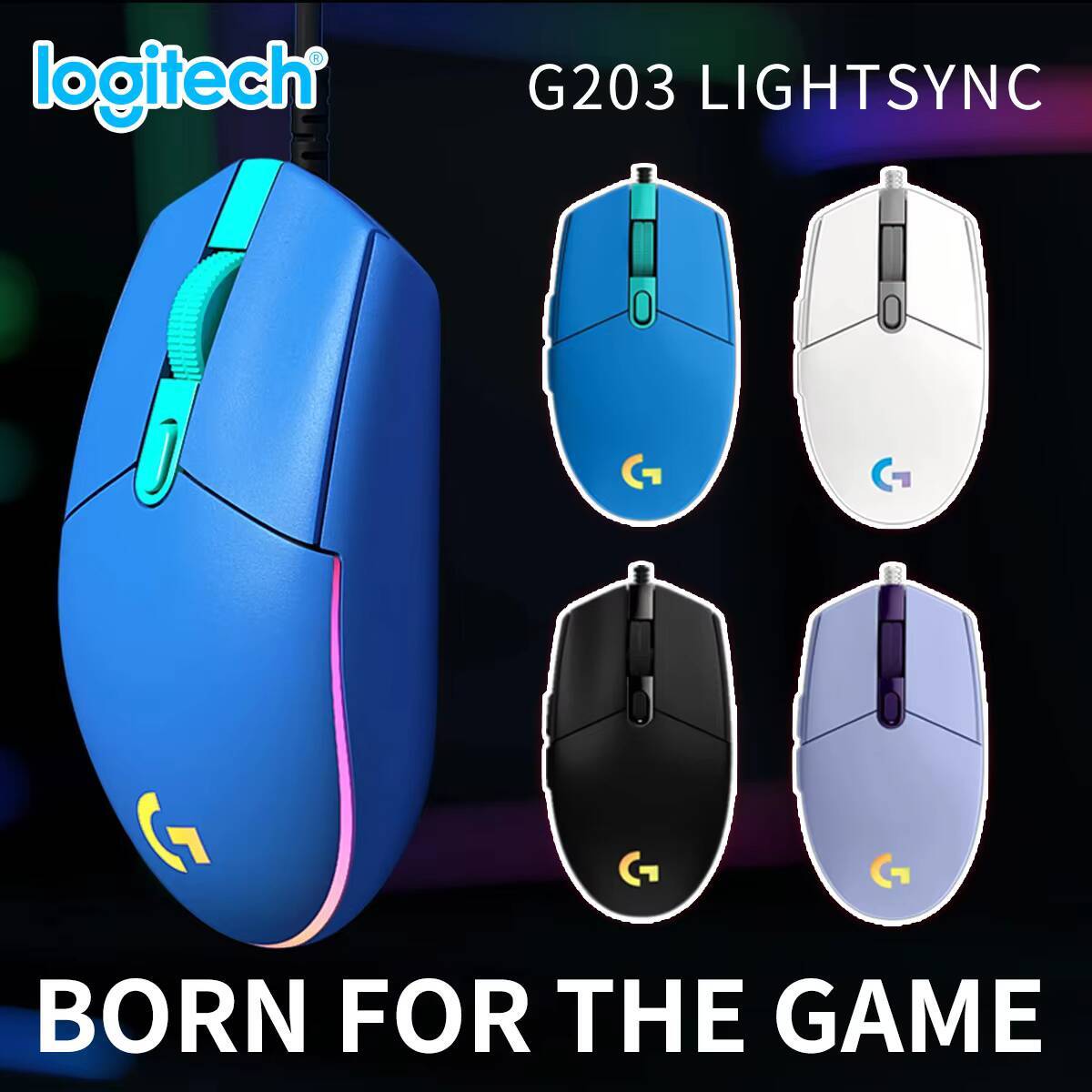 Mouse da gioco Logitech G203 L - Logitech Mouse G203 recensione e prezzo