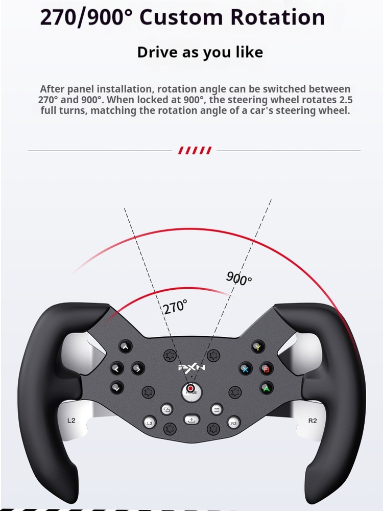 PXN W V10-F Volante da Corsa F - Pc Gaming Xbox recensione e prezzo