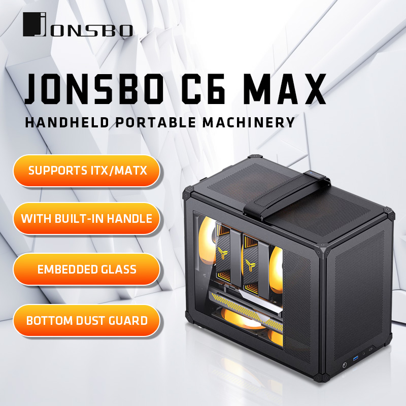 JONSBO C6 MAX Custodia MATX co - Pc Gaming Jonsbo recensione e prezzo