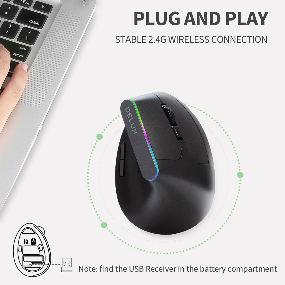 Delux M618C Mouse da gioco ver - Pc Gaming Gta 6 recensione e prezzo