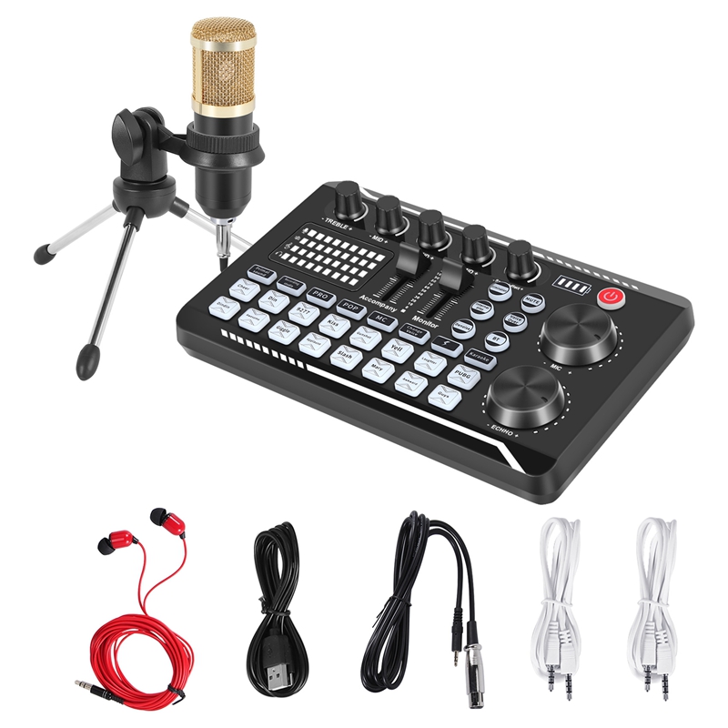 Kit Scheda Audio F998, Kit Mic - Pc Gaming Kit recensione e prezzo