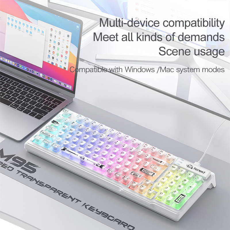 Tastiera RGB Trasparente Cabla - Anti-Ghosting Keyboard recensione e prezzo