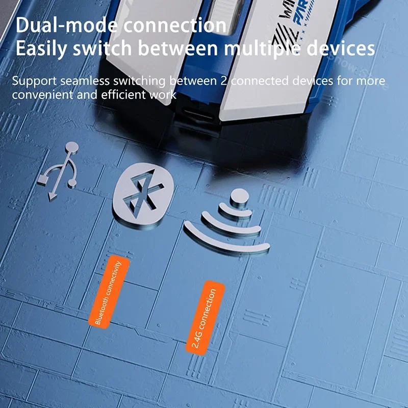 Mouse wireless 2.4G Mouse Blue - Pc Gaming Gta 6 recensione e prezzo