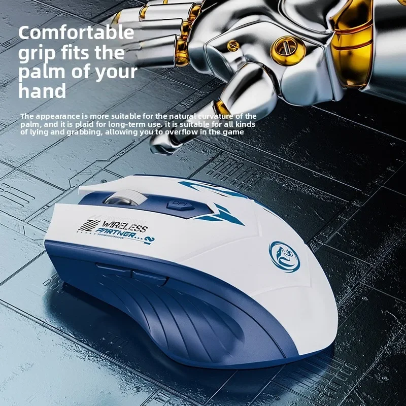 Mouse wireless 2.4G Mouse Blue - Pc Gaming Gta 6 recensione e prezzo