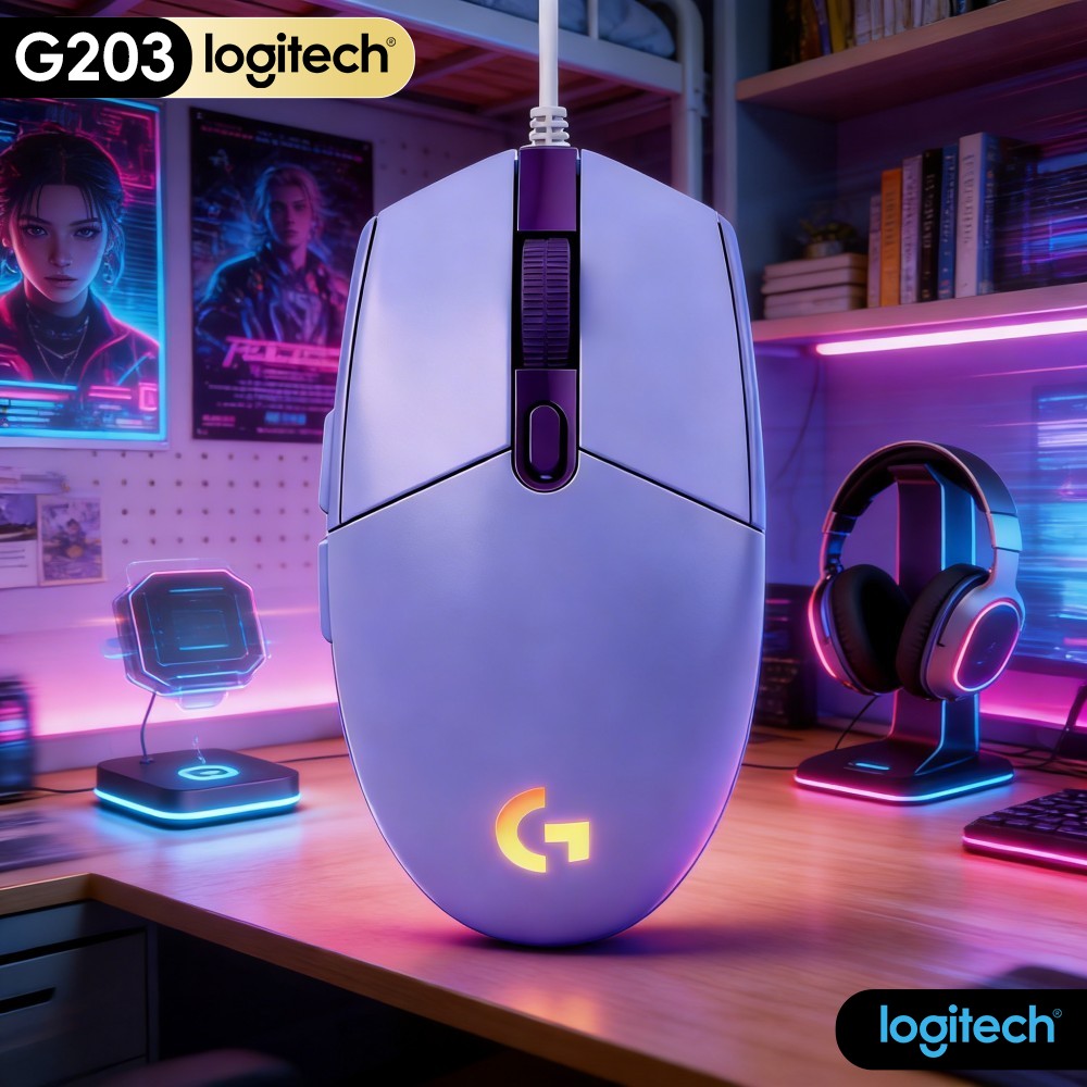 Mouse da Gaming Cablato Logite - Logitech Mouse G203 recensione e prezzo