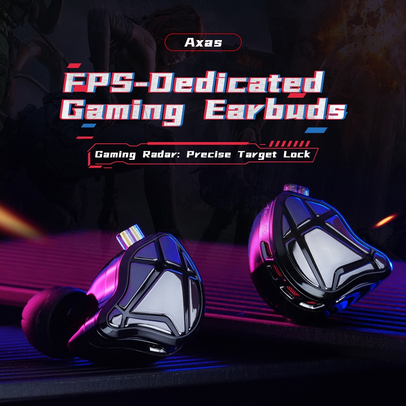    Cuffie IEM KZ Axas FPS Gam - Pc Gaming Earphones recensione e prezzo